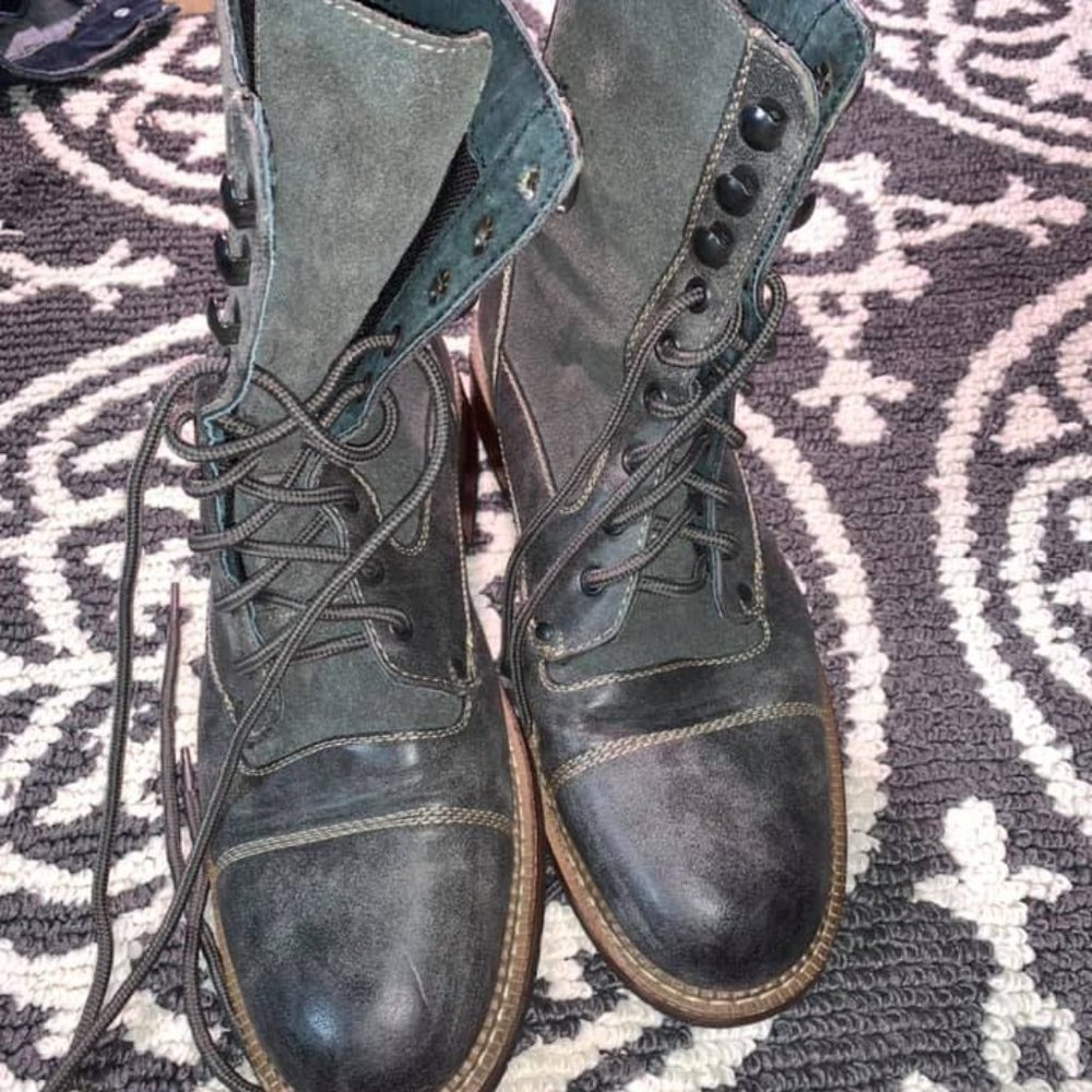Lace up Combat Boots
